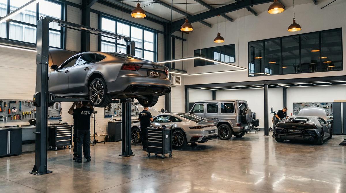 潘多拉魔盒视频 - 奥迪A7改装过程视频